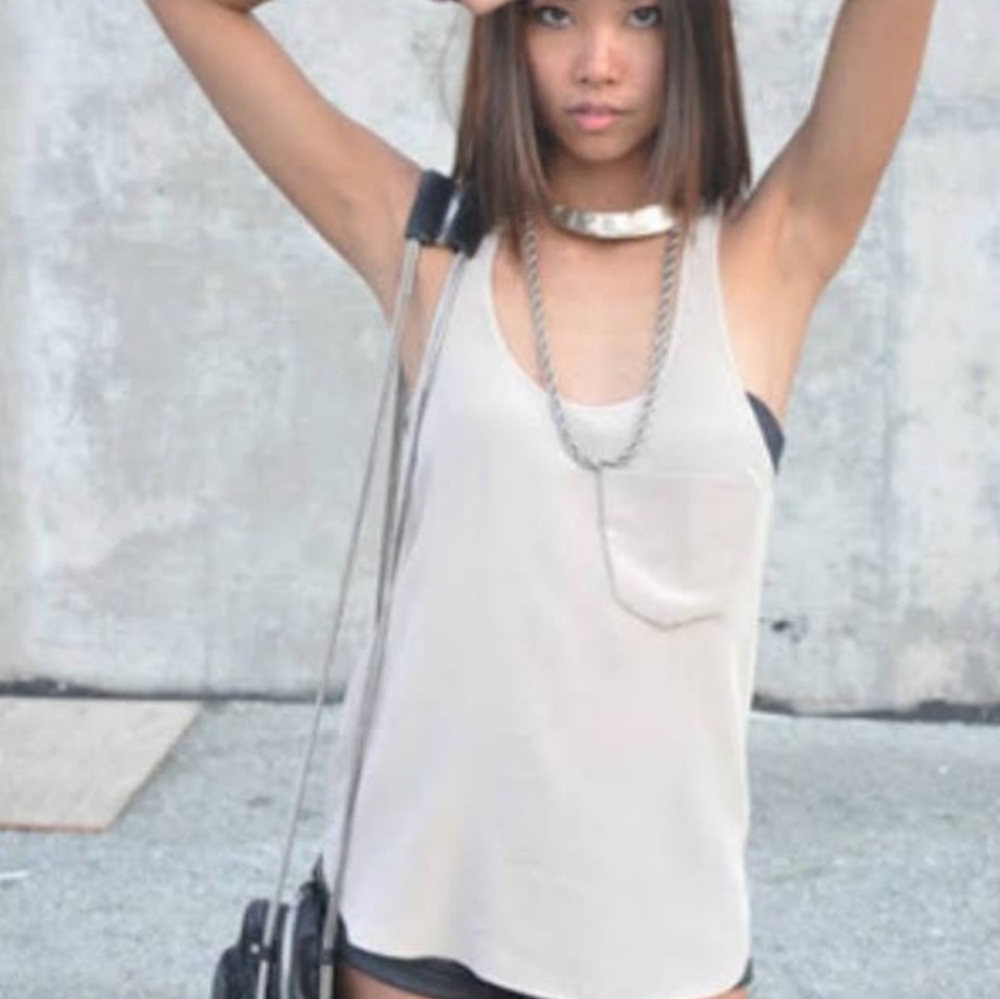 Wilfred silk tank. Xs.